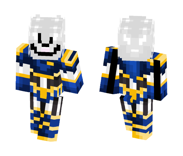 Outertale Papyrus - Male Minecraft Skins - image 1
