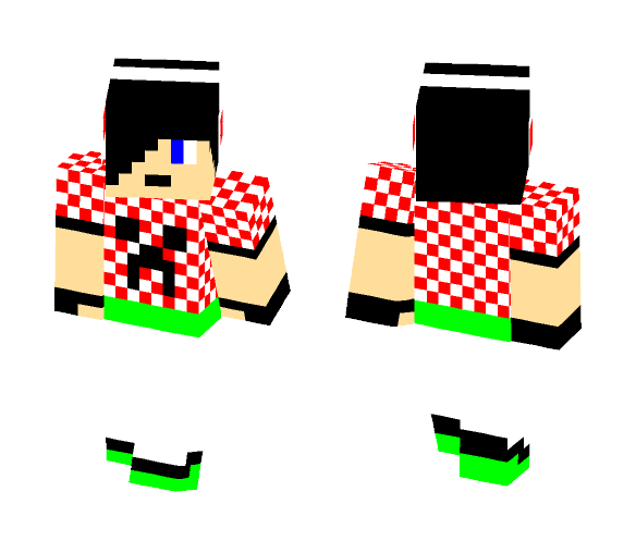 Red Stripes - Male Minecraft Skins - image 1