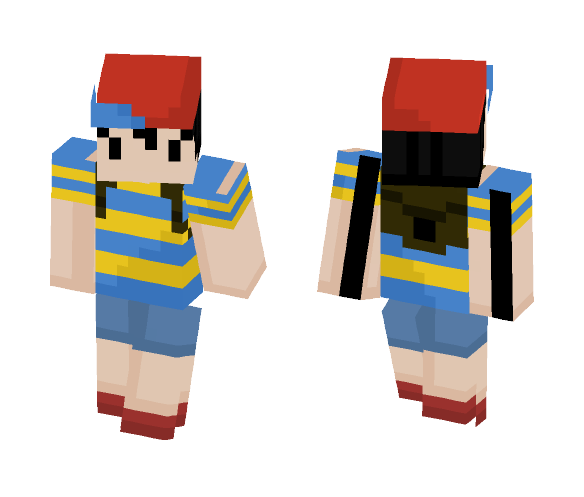 Ness - EarthBound - Male Minecraft Skins - image 1