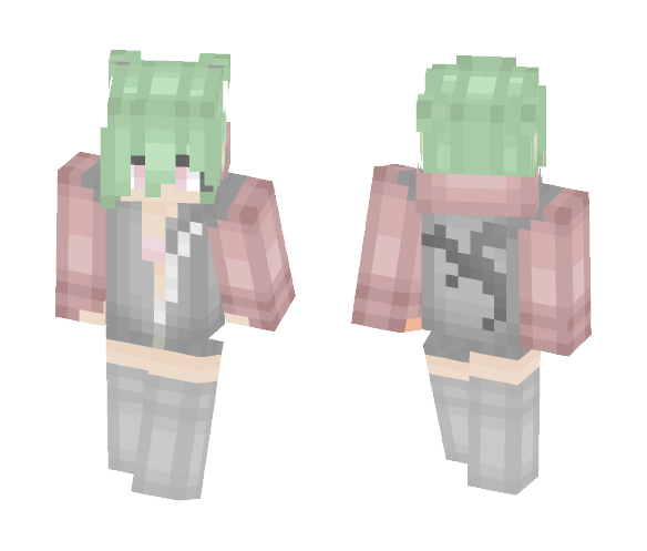 Pastel color girl :D - Girl Minecraft Skins - image 1