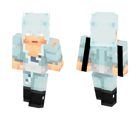 Snow - OC (Requested by: Snowzzz) - Male Minecraft Skins - image 1