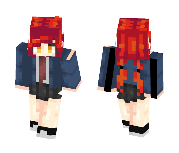 school girl :D not my best - Girl Minecraft Skins - image 1