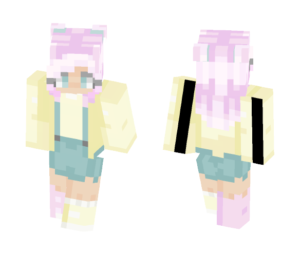 Hi I'm cute, who are you? - Female Minecraft Skins - image 1
