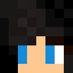 Girl With Black Hair - Color Haired Girls Minecraft Skins - image 3