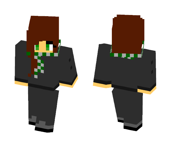 Slytherin girl - Girl Minecraft Skins - image 1