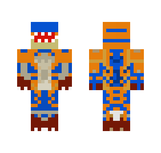 MH4U Tigrex - Male Minecraft Skins - image 2