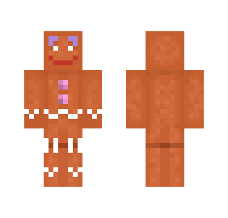 Gingy (Gingerbread man) - Male Minecraft Skins - image 2