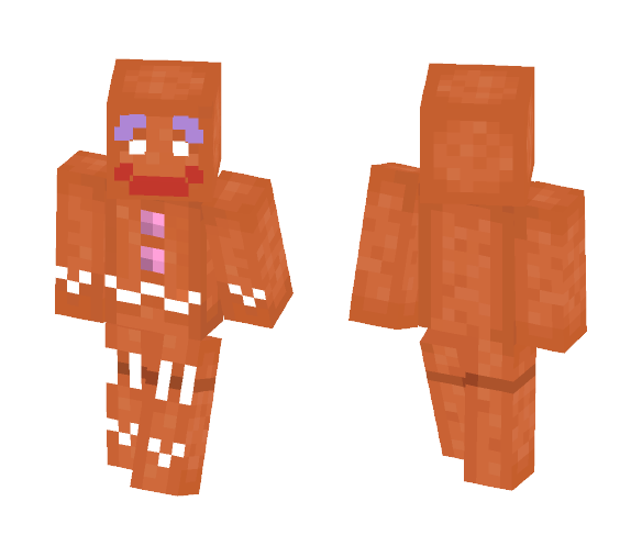 Gingy (Gingerbread man) - Male Minecraft Skins - image 1
