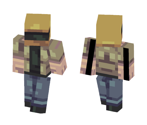 Casual Biker - Male Minecraft Skins - image 1
