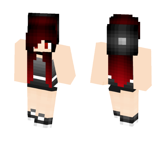 Crimson Soul of Expression - Female Minecraft Skins - image 1