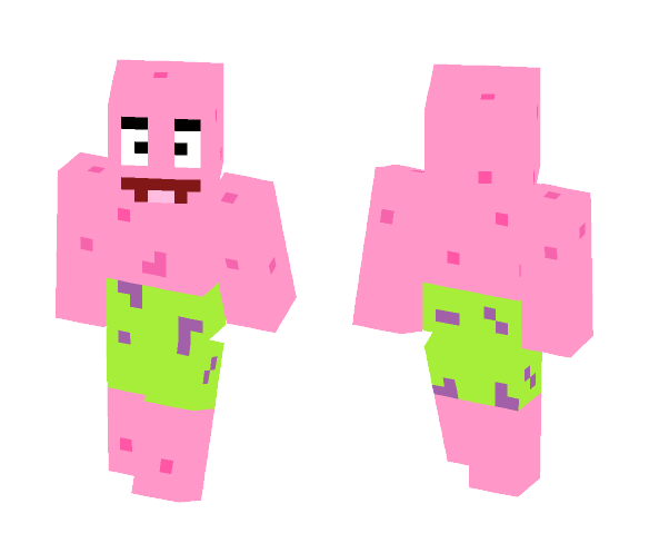 Patrick STAR - Male Minecraft Skins - image 1