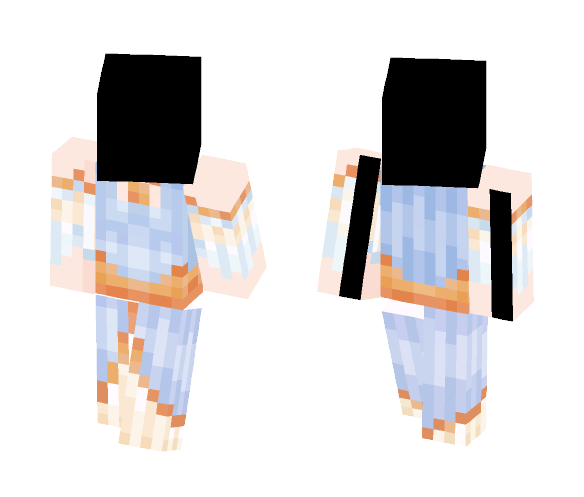 Pale-blue Ballgown ~ - Female Minecraft Skins - image 1