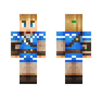 Link (Breath of the Wild) - Male Minecraft Skins - image 2