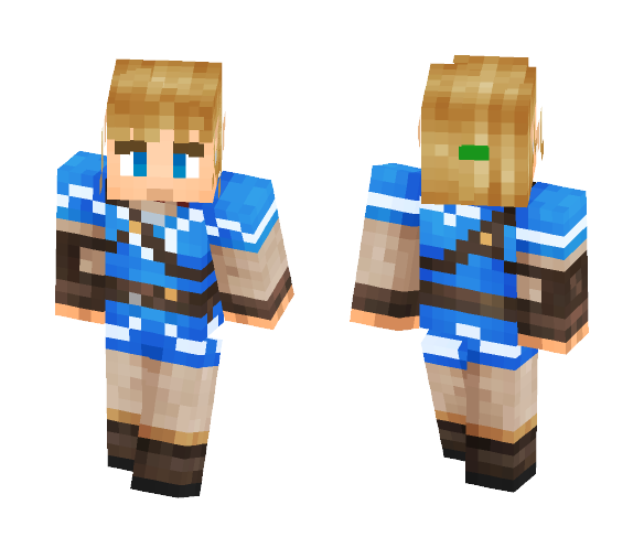 Link (Breath of the Wild) - Male Minecraft Skins - image 1