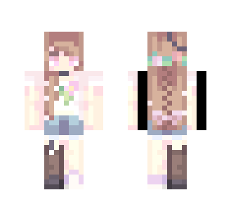 Tulip Turn - Female Minecraft Skins - image 2