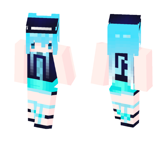 030 (3 pixel arms) - Female Minecraft Skins - image 1