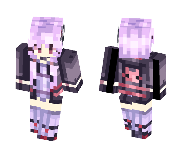 Yuzuki Yukari |Vocaloid| - Female Minecraft Skins - image 1