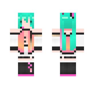 【Hatsune miku】Star Voice - Female Minecraft Skins - image 2