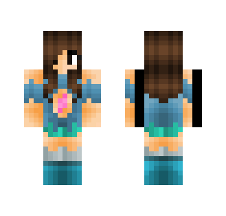 First Shaded Skin - Female Minecraft Skins - image 2