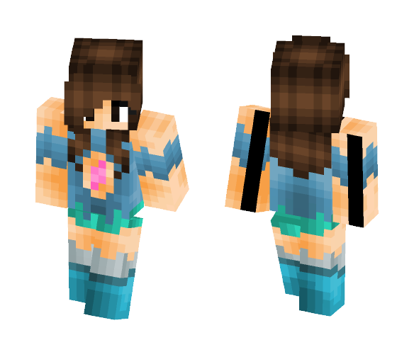 First Shaded Skin - Female Minecraft Skins - image 1