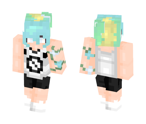 ice ice girl - Girl Minecraft Skins - image 1