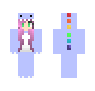 Dino Girl - Girl Minecraft Skins - image 2