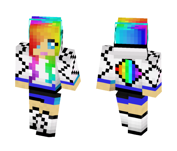Cute Rainbow Girl