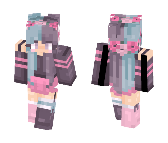 Tricolor - New Take on Old Skin - Female Minecraft Skins - image 1