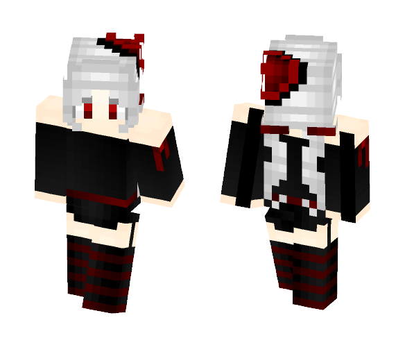 Gothic Dancer - Female Minecraft Skins - image 1