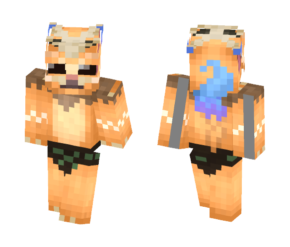 Gnar [League of Legends] - Male Minecraft Skins - image 1