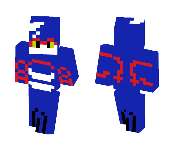 kyogre - Male Minecraft Skins - image 1