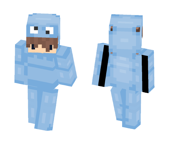 Coookie Monster - Male Minecraft Skins - image 1