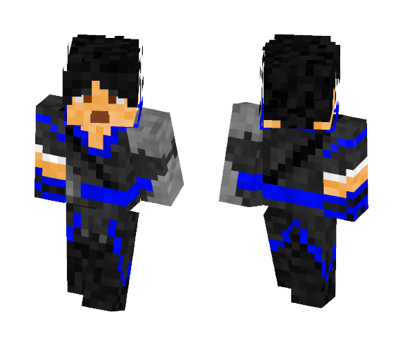 Japanese Style Warrior - Male Minecraft Skins - image 1