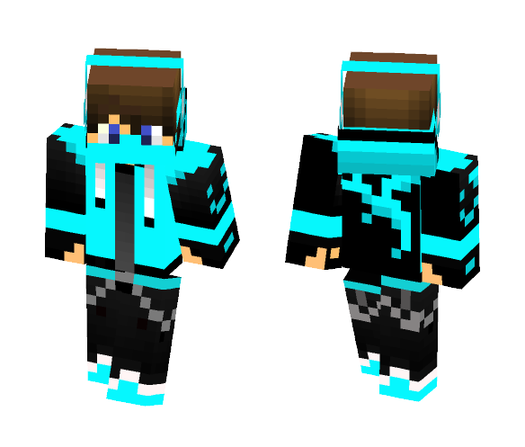 My gaming skin(re-draw again...) - Male Minecraft Skins - image 1