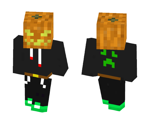 Pumpkin Boy - Boy Minecraft Skins - image 1