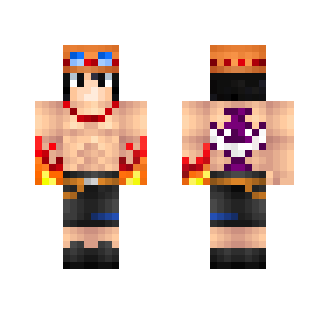 Portgas D Ace - Male Minecraft Skins - image 2