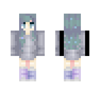 Violet and Blue - Female Minecraft Skins - image 2