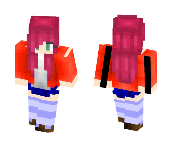 Spring Outfit Maybe? - Female Minecraft Skins - image 1