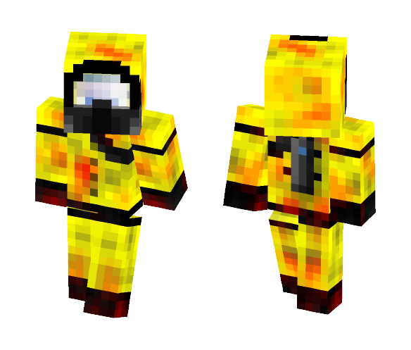 Toxic Biohazard Suit - Male Minecraft Skins - image 1