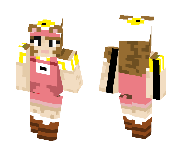 Bee - Overalls - Female Minecraft Skins - image 1