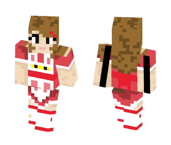 Bee - Cafe Uniform - Female Minecraft Skins - image 1