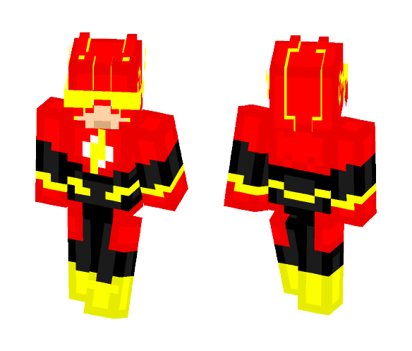 Flash (Earth 24) - Male Minecraft Skins - image 1