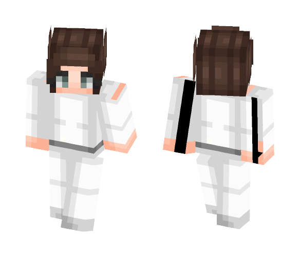 Princess Leia - Female Minecraft Skins - image 1