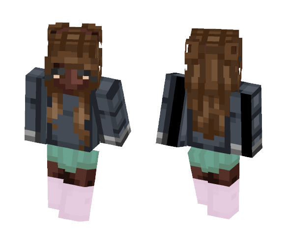 Dark Chocolate - Female Minecraft Skins - image 1