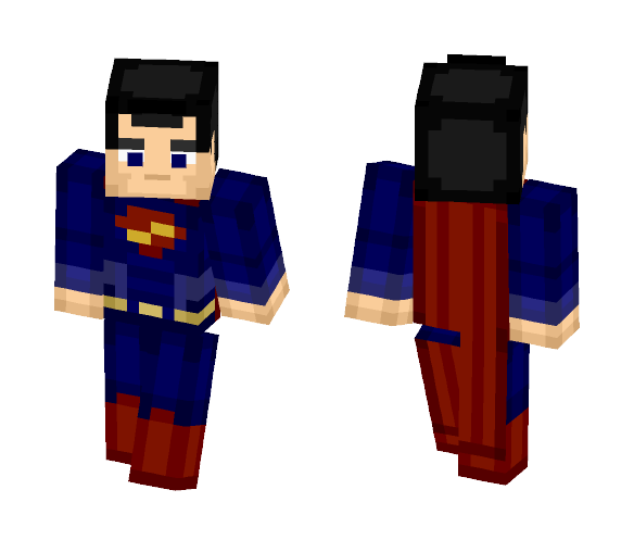 Superman (MOS) - Male Minecraft Skins - image 1
