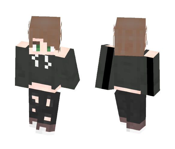 Aesthetic Crop Top Boi (? x"d - Male Minecraft Skins - image 1