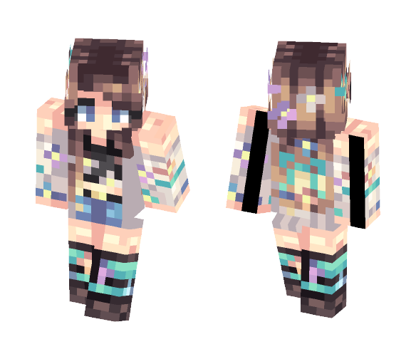 Gossip Girl - Girl Minecraft Skins - image 1