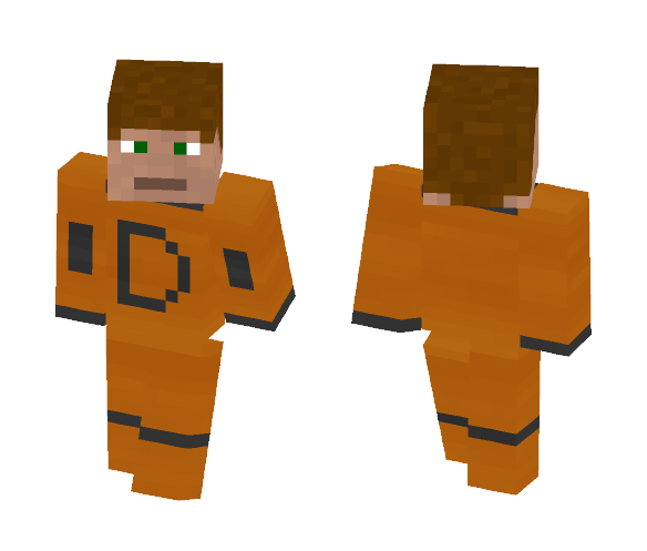 Brown Haired Class-D - Male Minecraft Skins - image 1
