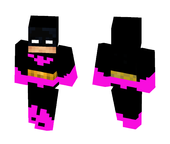 Pink Batman - Batman Minecraft Skins - image 1