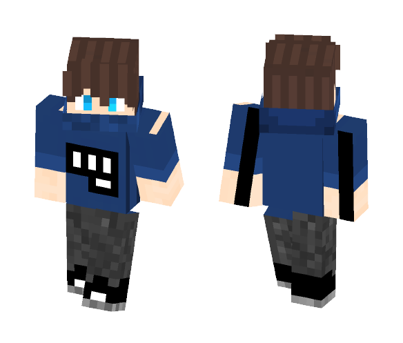 Blue Guy - Male Minecraft Skins - image 1